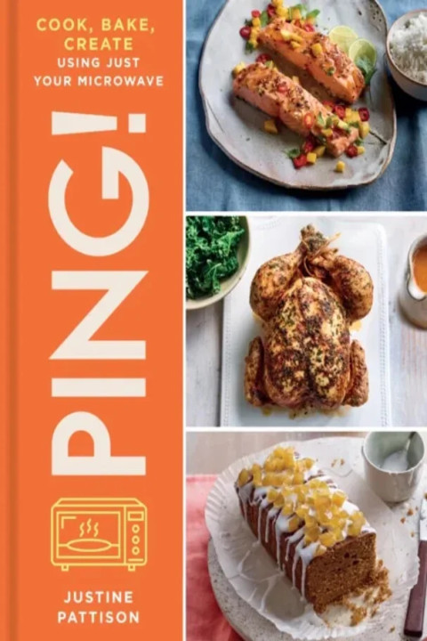 Omslag: PING! - Cook, Bake, Create Using Just Your Microwave
