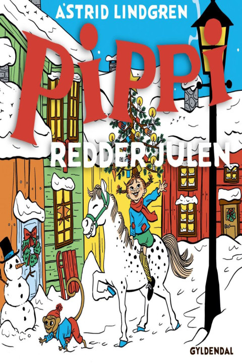 Omslag: Pippi redder julen