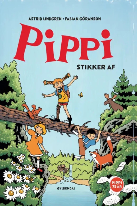 Omslag: Pippi stikker af