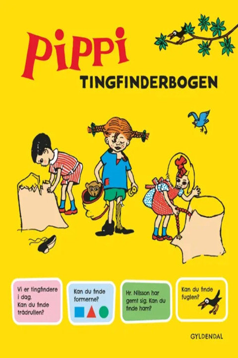 Omslag: Pippi. Tingfinderbogen