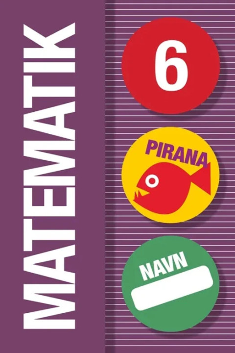 Omslag: Pirana - Matematik 6