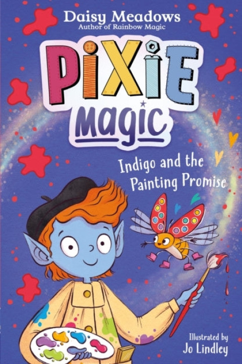 Omslag: Pixie Magic: Indigo and The Painting Promise Book 5
