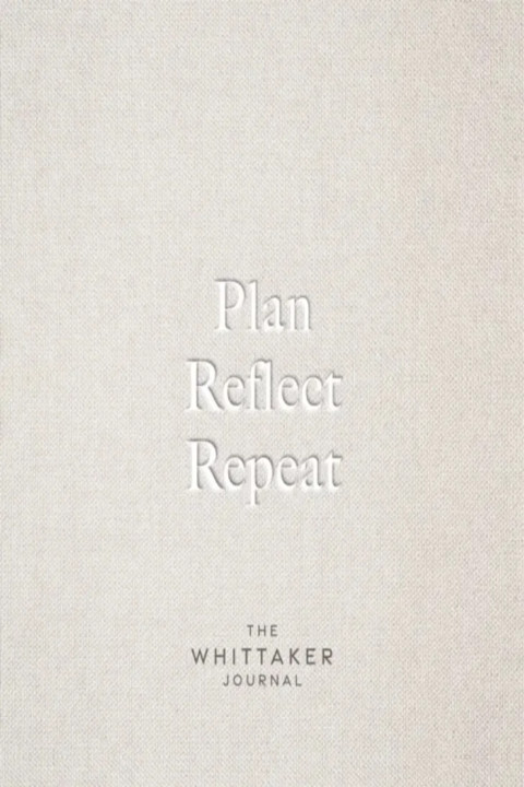 Omslag: Plan, Reflect, Repeat - The Whittaker Journal