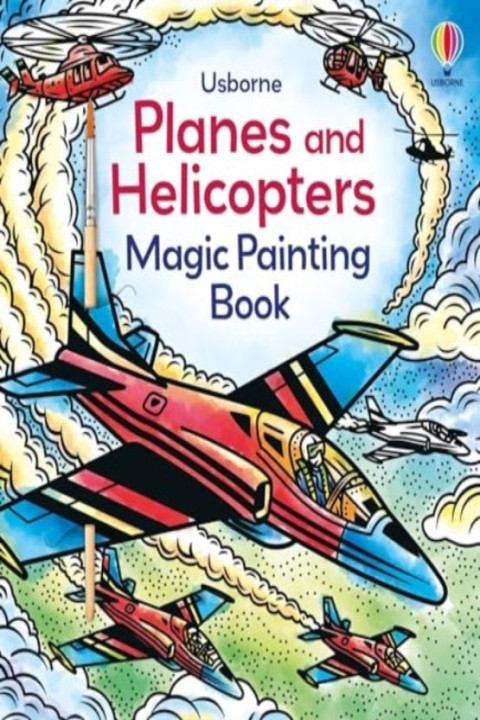 Omslag: PLANES AND HELICOPTERS MAGIC PAINTING BOOK