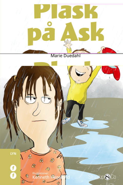 Omslag: Plask på Ask