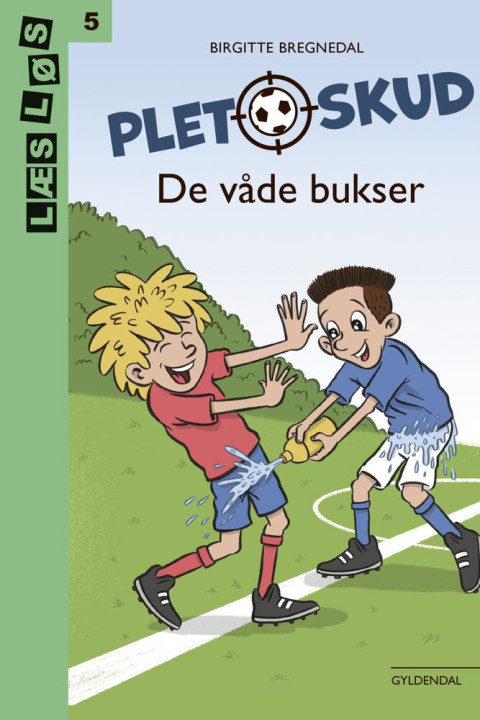 Omslag: Pletskud. De våde bukser