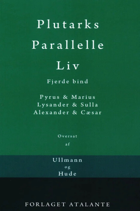 Omslag: Plutarks Parallelle Liv 4 - Fjerde bind