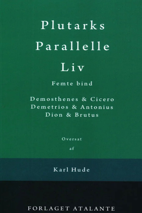 Omslag: Plutarks Parallelle Liv 5 - Femte bind