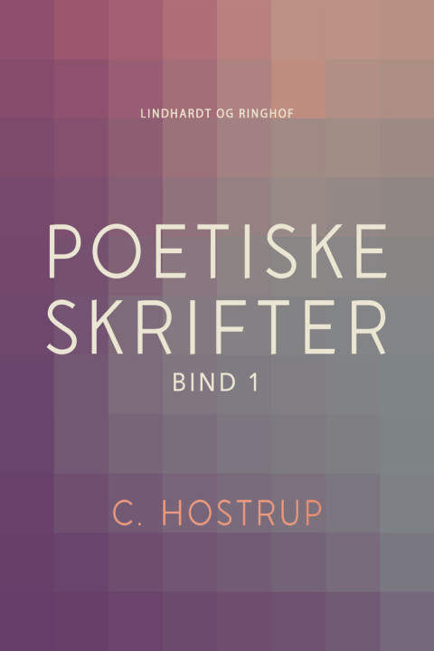 Omslag: Poetiske skrifter (bind 1)