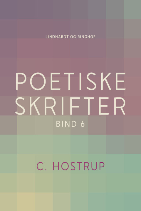 Omslag: Poetiske skrifter (bind 6)