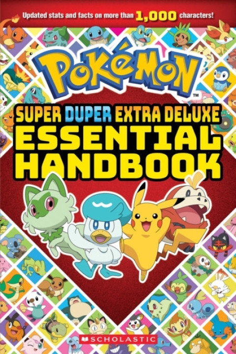 Omslag: Pokemon Super Duper Extra Deluxe Essential Handbook