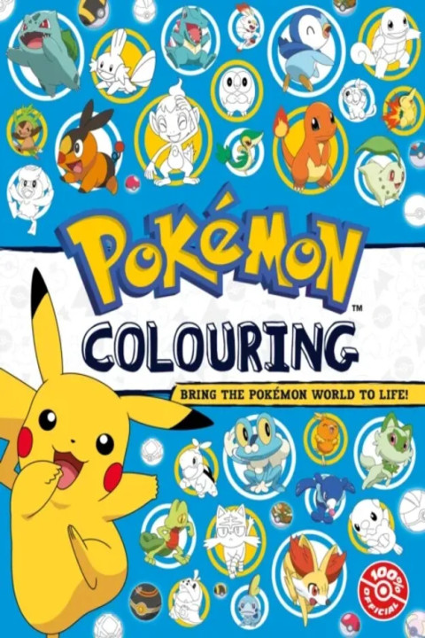 Omslag: POKMON COLOURING PB