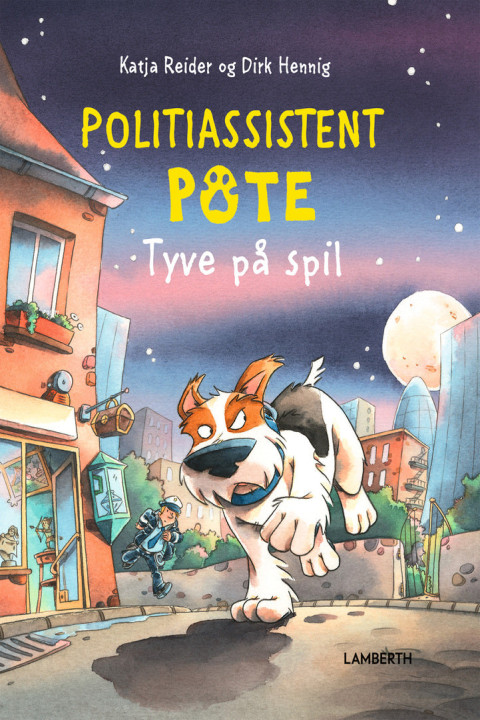 Omslag: Politiassistent Pote - Tyve på spil