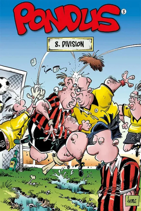 Omslag: Pondus 8: 8. division