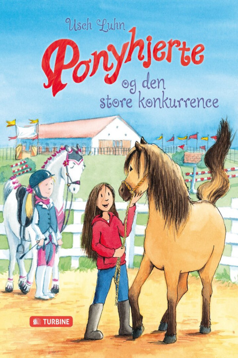 Omslag: Ponyhjerte og den store konkurrence