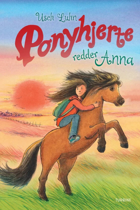 Omslag: Ponyhjerte redder Anna