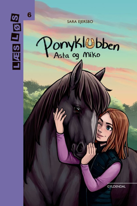 Omslag: Ponyklubben. Asta og Miko