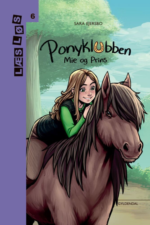 Omslag: Ponyklubben. Mie og Prins