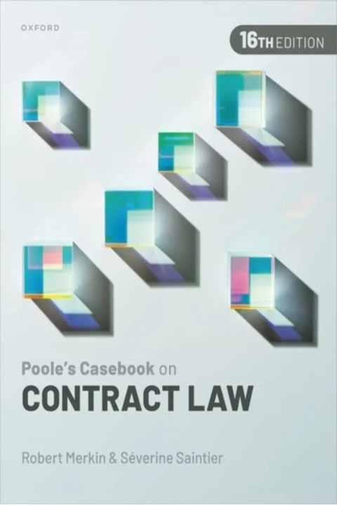 Omslag: Poole's Casebook on Contract Law