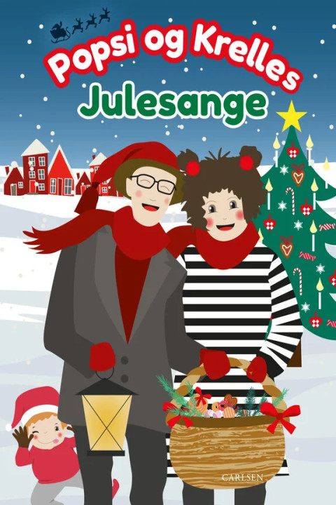 Omslag: Popsi og Krelles julesange