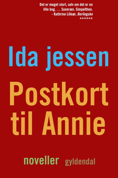 Omslag: Postkort til Annie