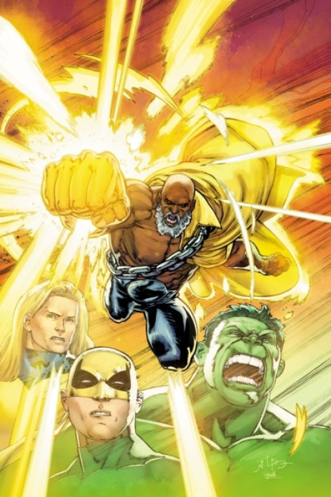 Omslag: Power Man: Timeless