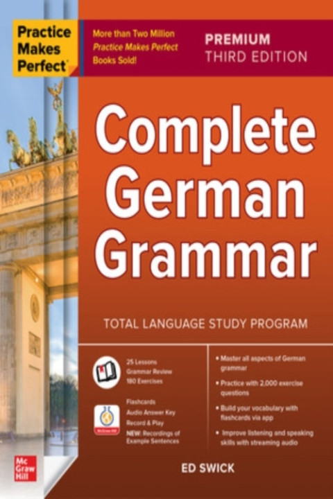 Omslag: Practice Makes Perfect: Complete German Grammar, Premium Thi