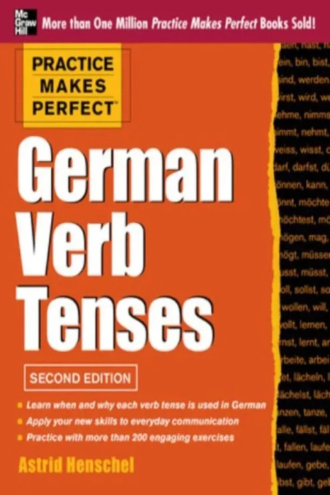 Omslag: Practice Makes Perfect German Verb Tenses