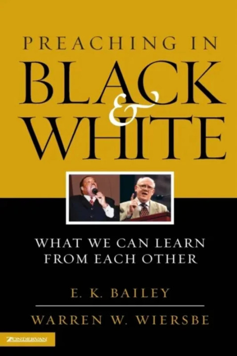 Omslag: Preaching in Black and White - What We Can Learn from Each Other
