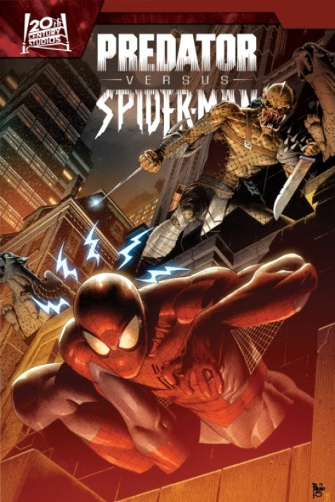 Omslag: Predator Vs. Spider-Man