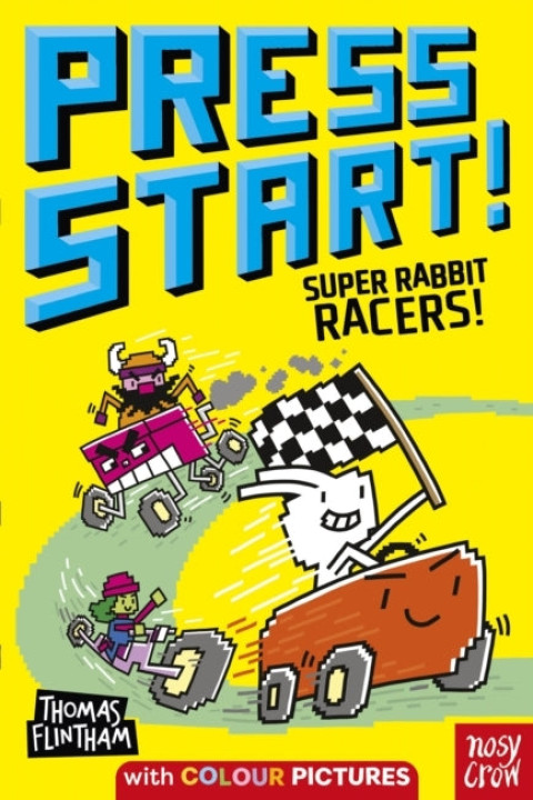 Omslag: Press Start! Super Rabbit Racers!