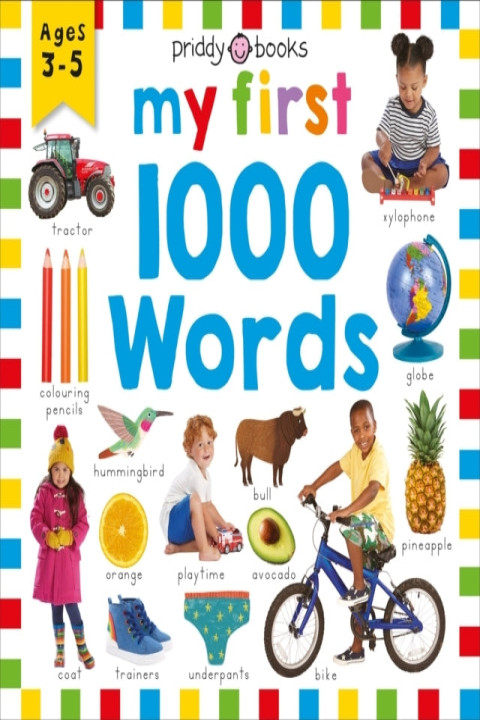 Omslag: Priddy Learning My First 1000 Words
