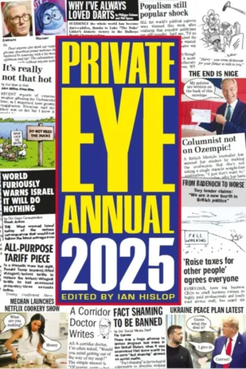 Omslag: Private Eye Annual 2025
