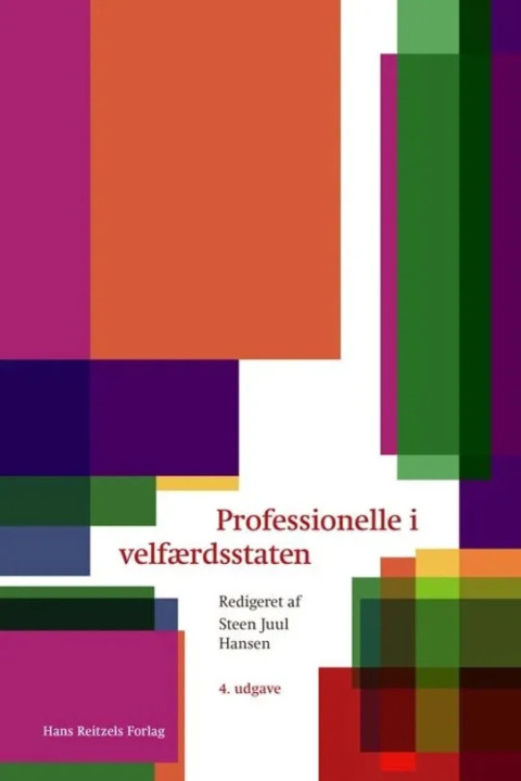 Omslag: Professionelle i velfærdsstaten