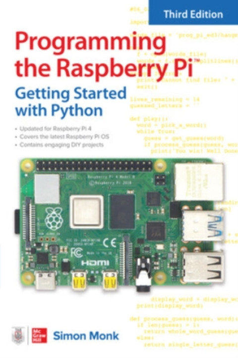 Omslag: Programming the Raspberry Pi Third Edition Getting Started