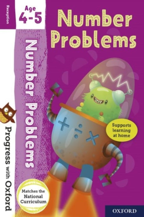 Omslag: Progress With Oxford: Progress With Oxford: Number Problems