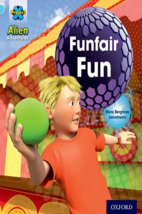 Omslag: Project X: Alien Adventures: Blue: Funfair Fun