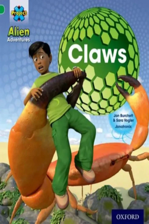 Omslag: Project X: Alien Adventures: Green: Claws