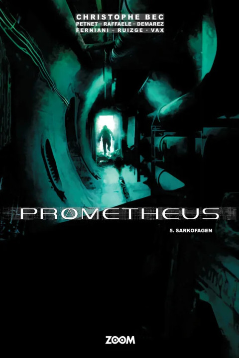 Omslag: Prometheus 5: Sarkofagen