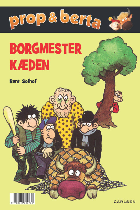 Omslag: Prop og Berta - Borgmesterkæden