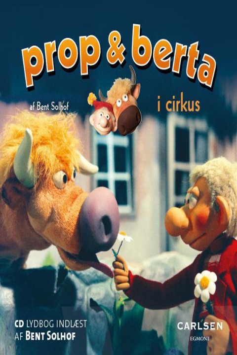 Omslag: Prop og Berta i cirkus