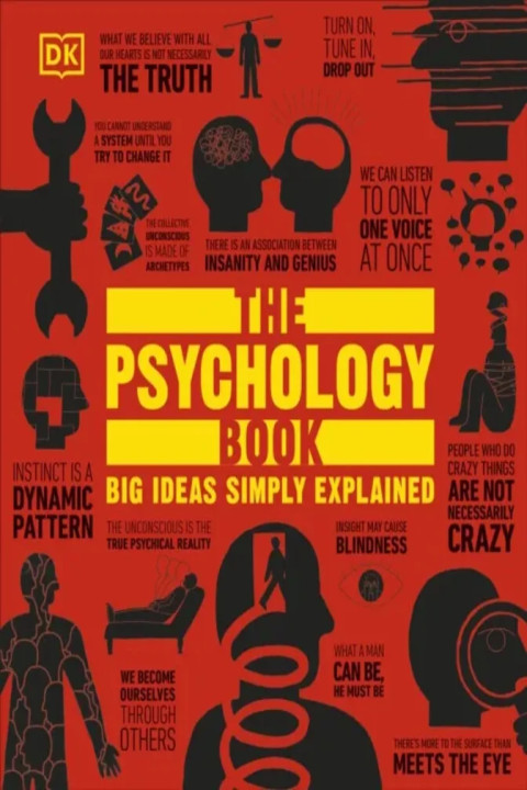 Omslag: Psychology Book - Big Ideas Simply Explained