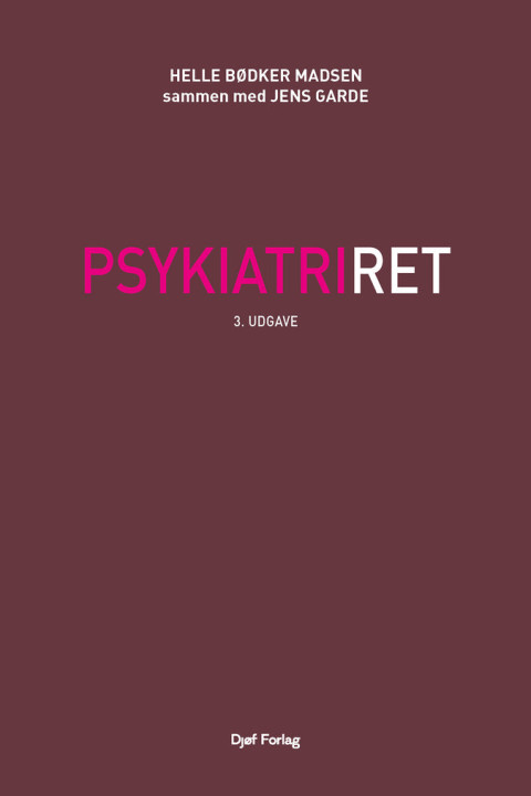 Omslag: Psykiatriret