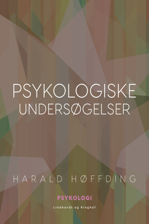Omslag: Psykologiske undersøgelser