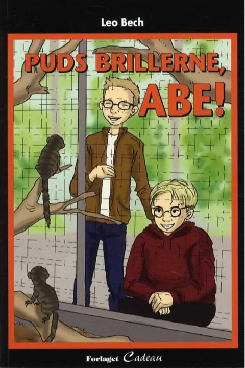 Omslag: Puds brillerne, abe!