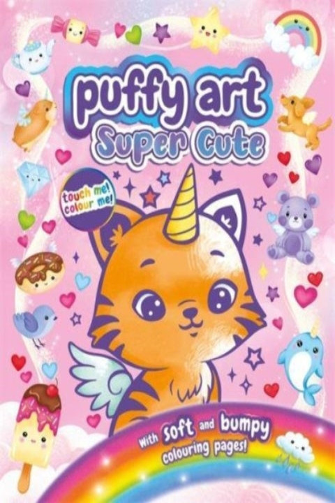 Omslag: Puffy Art Super Cute