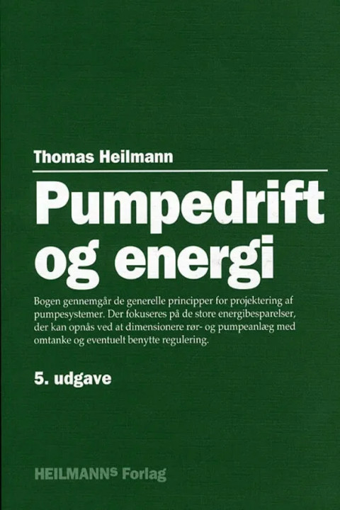 Omslag: Pumpedrift og energi