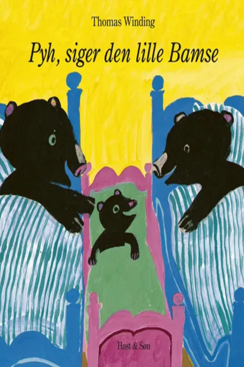Omslag: Pyh, siger den lille Bamse