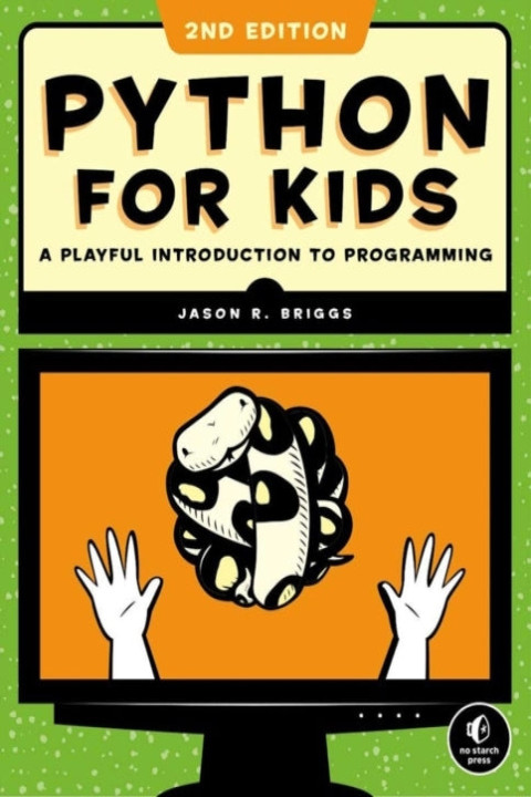 Omslag: Python for Kids 2nd Edition