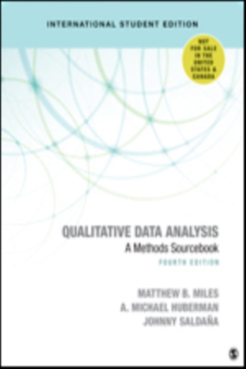 Omslag: Qualitative Data Analysis - International Student Editiona M